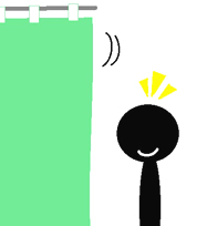 のぼりで気づく